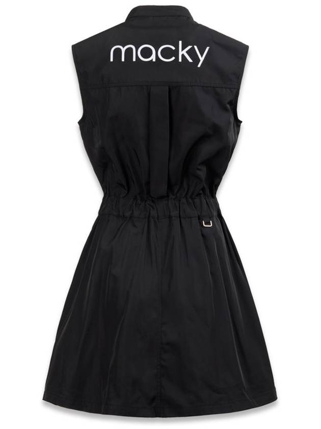 Women s May Zip up One Piece Black MCFW24OP1 - MACKY - BALAAN 3