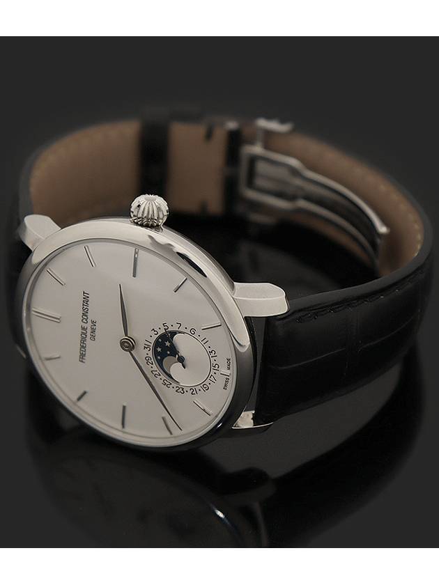 FC 705S4S6 42MM Steel Automatic Slimline Moon Phase Manufacture Men s Watch - FREDERIQUE CONSTANT - BALAAN 3