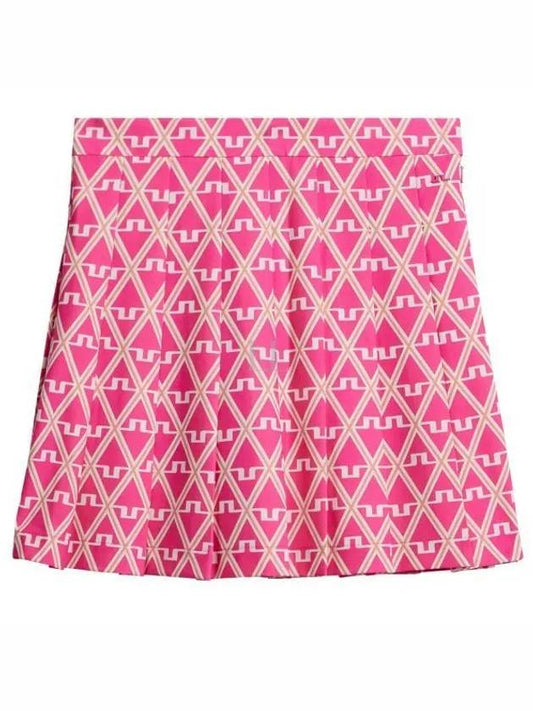 Golf wear women s mini skirt GWSD09295 S193 for summer - J.LINDEBERG - BALAAN 2