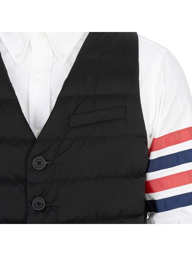 Button-Up Padded Vest Black - HERNO - BALAAN 11