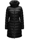 Women's Flammette Long Down Padding Black - MONCLER - BALAAN 3