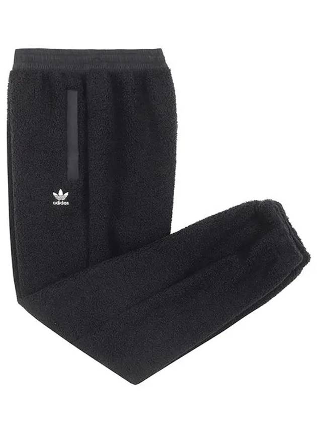 Teddy Fleece Track Pants Black - ADIDAS - BALAAN 3