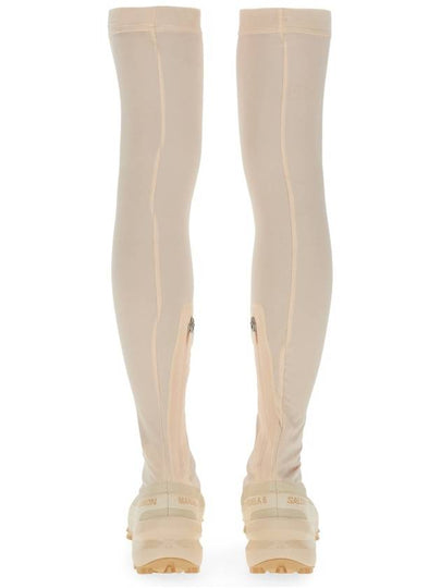 Cross Wader Long Boots Cream - MAISON MARGIELA - BALAAN 2