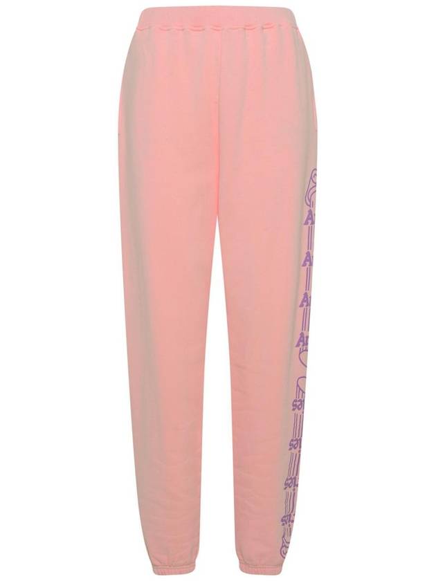 column track pants pink - ARIES - BALAAN 2