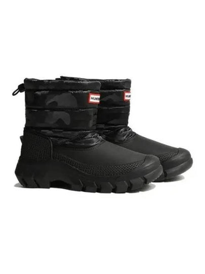 Intrepid Reflective Camo Short Winter Boots Black - HUNTER - BALAAN 2