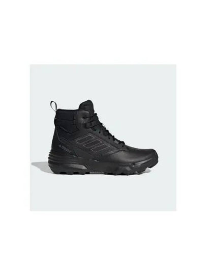 Terex Unity Mid RAIN.RDY Hiking Leather High Top Sneakers Core Black - ADIDAS - BALAAN 2