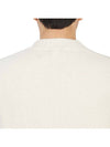 Men's Crew Neck Wool Knit Top Ivory - TEN C - BALAAN 8