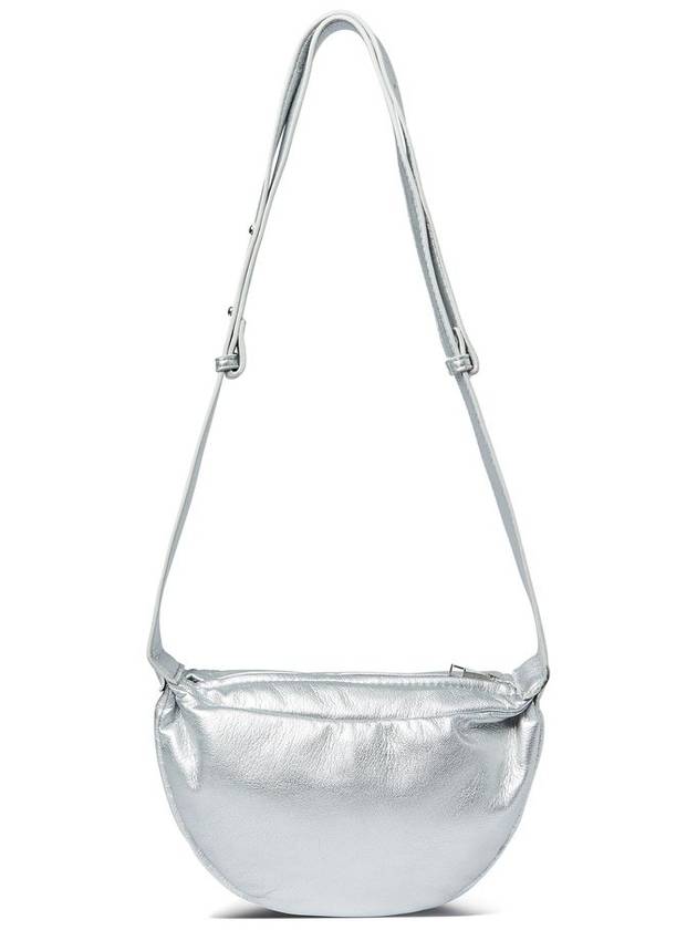 Eco leather mini cross bag Silver - THE GREEN LAB - BALAAN 6