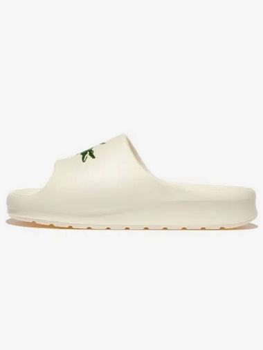 Shoes Slippers Flip flops Fur Sub Slide 20 OFF WHT DK GRN - LACOSTE - BALAAN 1