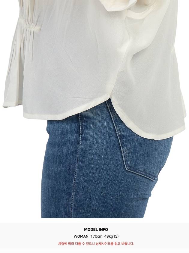 Azalea Short Sleeve Blouse Ecru - ISABEL MARANT - BALAAN 9