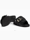 Nylon Quilted Sandals Black - GUCCI - BALAAN 3