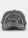 Logo Cotton Ball Cap Black - ACNE STUDIOS - BALAAN 3