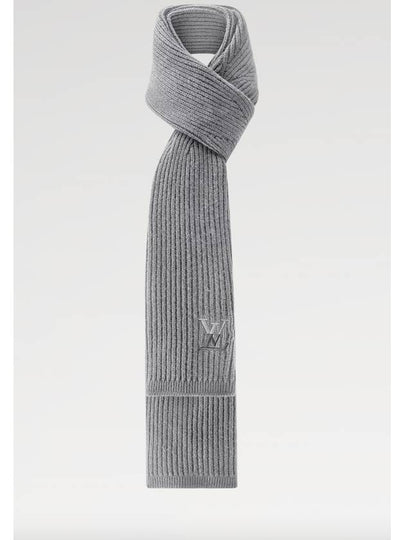 LV Dual Knit Muffler Light Grey - LOUIS VUITTON - BALAAN 2