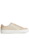 Art Signature Leather Low Top Sneakers Batique Khaki - J.LINDEBERG - BALAAN 1