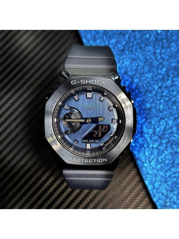 Metal Gyal Oak Blue Digital Men's Electronic Wristwatch - G-SHOCK - BALAAN 1