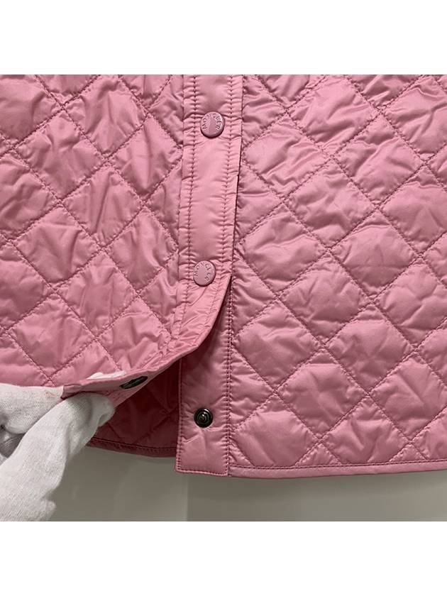 Kids Logo Patch Padded Skirt 8Y 10Y Light Pink 2D00002 788K1 527 - MONCLER - BALAAN 6