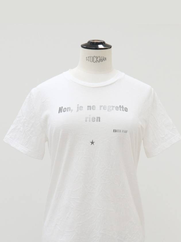 white crinkle t shirt - DIOR - BALAAN 3