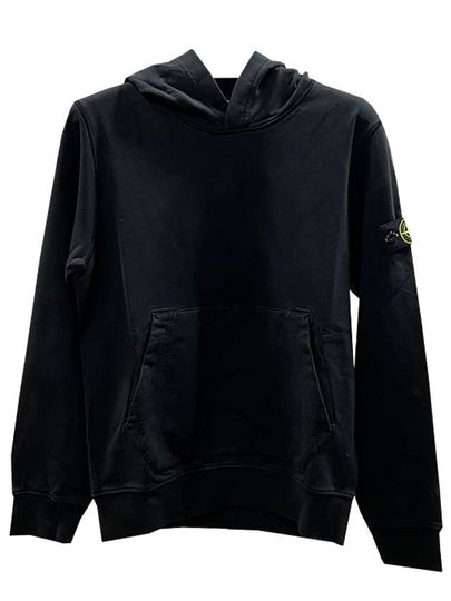 Kids Waffen Patch Hoodie 10 12 Black 781661640 V0029 - STONE ISLAND - BALAAN 2