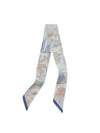 Precious Paradise Twilly Scarf Gris Perle - HERMES - BALAAN 1