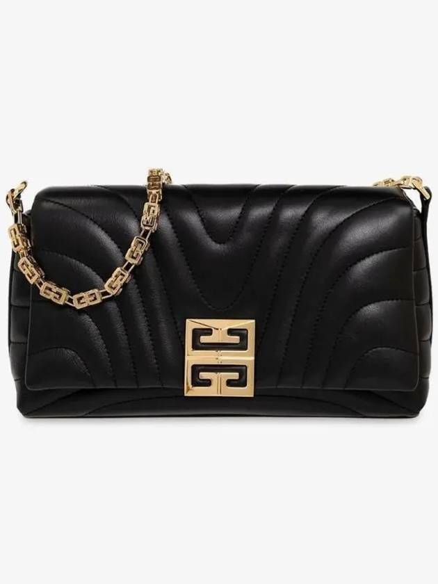 4G Soft Quilting Shoulder Bag Black - GIVENCHY - BALAAN 2