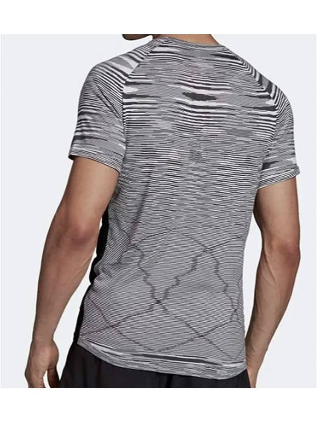 Men's Supernova Running Short Sleeve T-Shirt Grey - ADIDAS - BALAAN 5