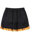 DBOF fire nylon shorts black - AJOBYAJO - BALAAN 1