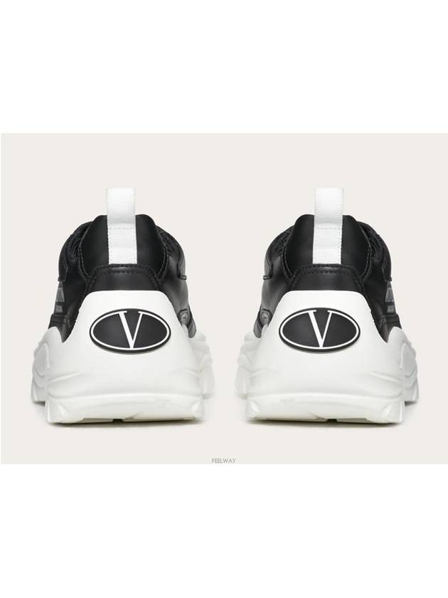 Gumboy Banshee Low Top Sneakers Black - VALENTINO - BALAAN 7