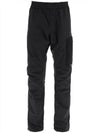 Metropolis Nylon Straight Pants Black - CP COMPANY - BALAAN 1