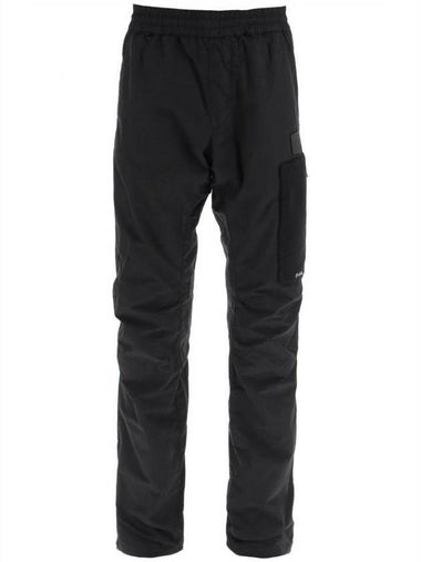 Metropolis Nylon Straight Pants Black - CP COMPANY - BALAAN 1