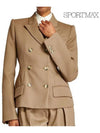 Sportmax Cablo Blazer Beige CABLO 2320460839 001 - MAX MARA - BALAAN 7