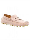 Gommino Bubble Suede Driving Shoes Beige - TOD'S - BALAAN 2