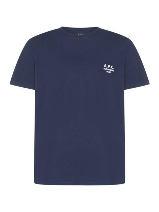 Raymond Short Sleeve T-shirt Navy - A.P.C. - BALAAN 1