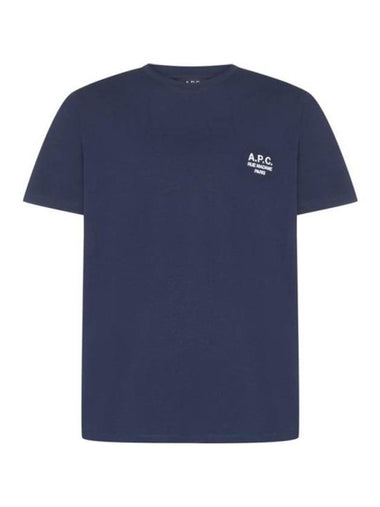 Raymond Short Sleeve T-shirt Navy - A.P.C. - BALAAN 1