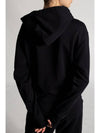 Face Patch Logo Hoodie Black - ACNE STUDIOS - BALAAN 9