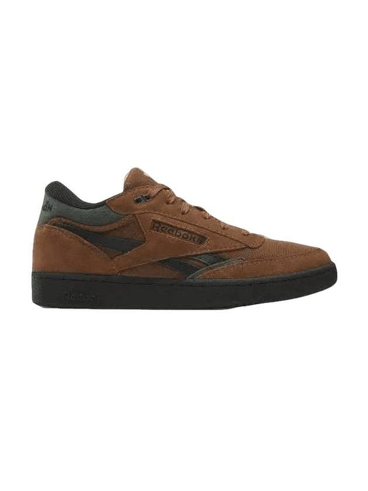 Club C Mid II Revenge Vintage Low Top Sneakers Brown - REEBOK - BALAAN 1