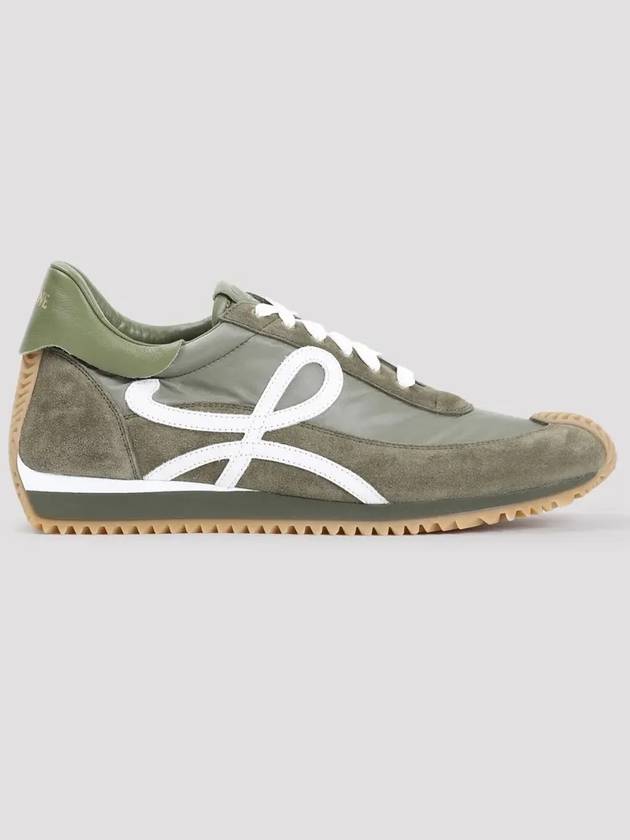 Flow Runner Low Top Sneakers Green - LOEWE - BALAAN 2