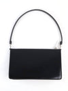 Brushed Leather Mini Bag Black - PRADA - BALAAN 4