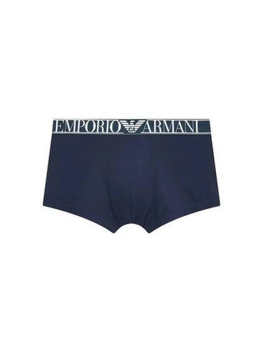 UNDERWEAR Men s Big Logo Banding Rayon Drose Marine 270790 - EMPORIO ARMANI - BALAAN 1