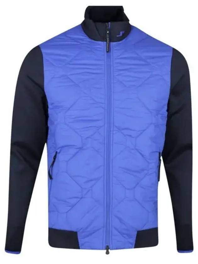 Golf Quilt Hybrid Jacket Lapis Blue - J.LINDEBERG - BALAAN 2