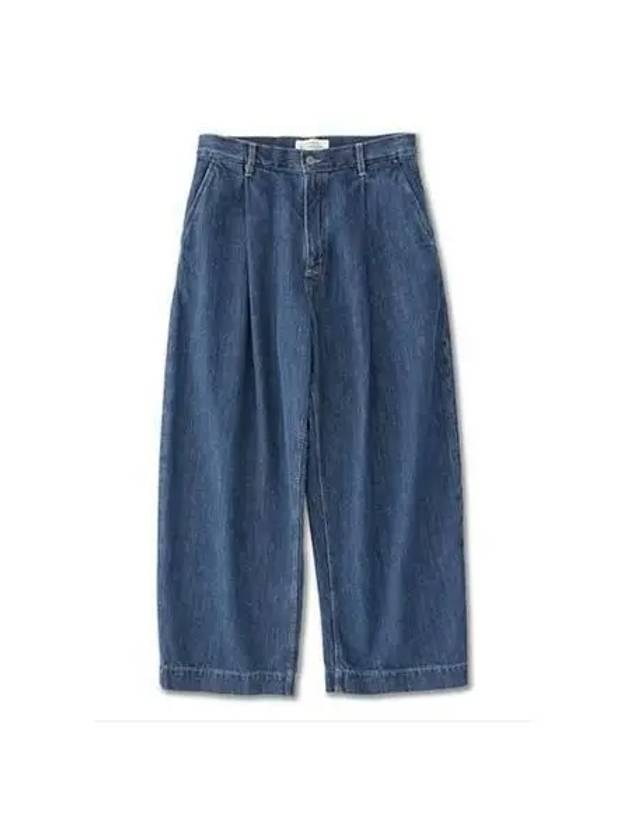 Jeans Puke Washed Denim Pants Indigo - STUDIO NICHOLSON - BALAAN 1