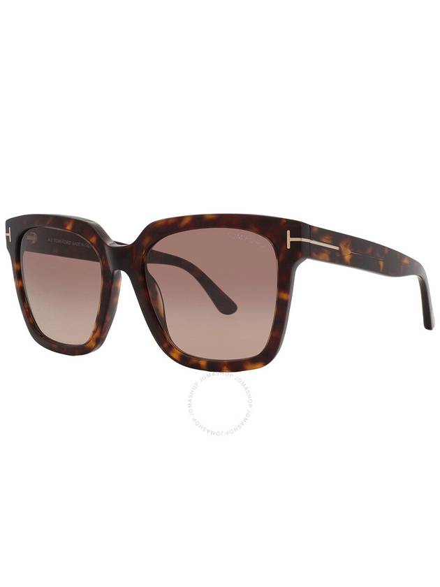 Tom Ford Selby Brown Gradient Square Ladies Sunglasses FT0952 52F 55 - TOM FORD - BALAAN 2