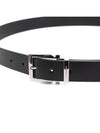 Reversible Adjustable Leather Belt Black Brown - SALVATORE FERRAGAMO - BALAAN 4