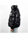 1A00118 595GJ 999 LESTE logo patch short down jacket - MONCLER - BALAAN 3