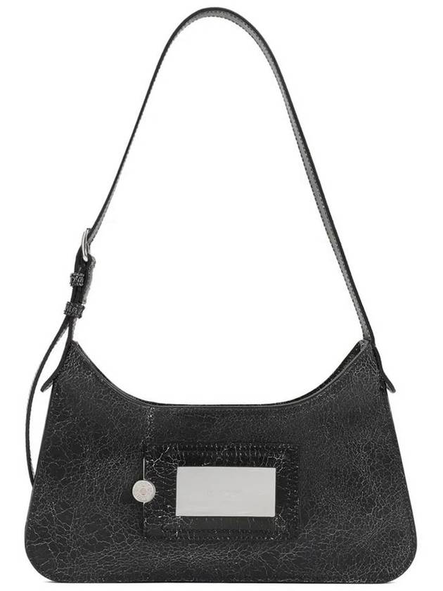 Platt Small Shoulder Bag Black - ACNE STUDIOS - BALAAN 3