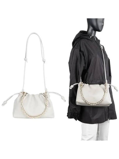 Medium Flamenco Bucket Bag Grey - LOEWE - BALAAN 2