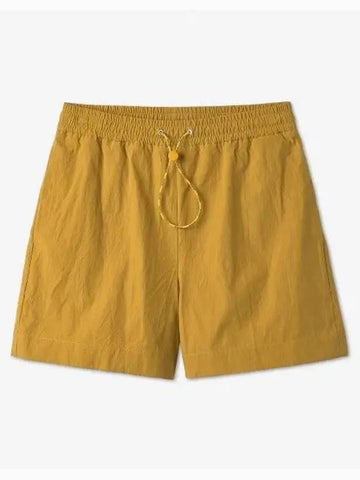 Waist Banding Shorts Pants Yellow I10932B00018596LP - MONCLER - BALAAN 1