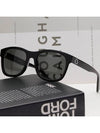 Square Frame Sunglasses Black - MONCLER - BALAAN 3