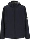 Compass Badge Hooded Jacket Navy - STONE ISLAND - BALAAN 2