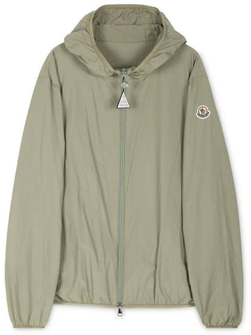 Women's FEGEO Logo Khaki Jacket 1A00135 597IC 92G - MONCLER - BALAAN 1