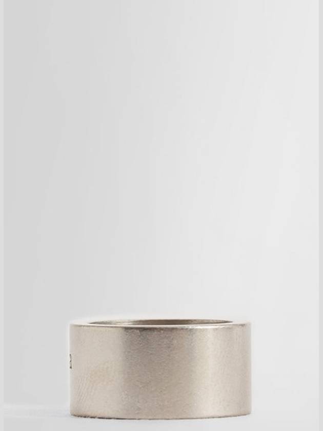 Engraved Logo Ring Silver - MAISON MARGIELA - BALAAN 4